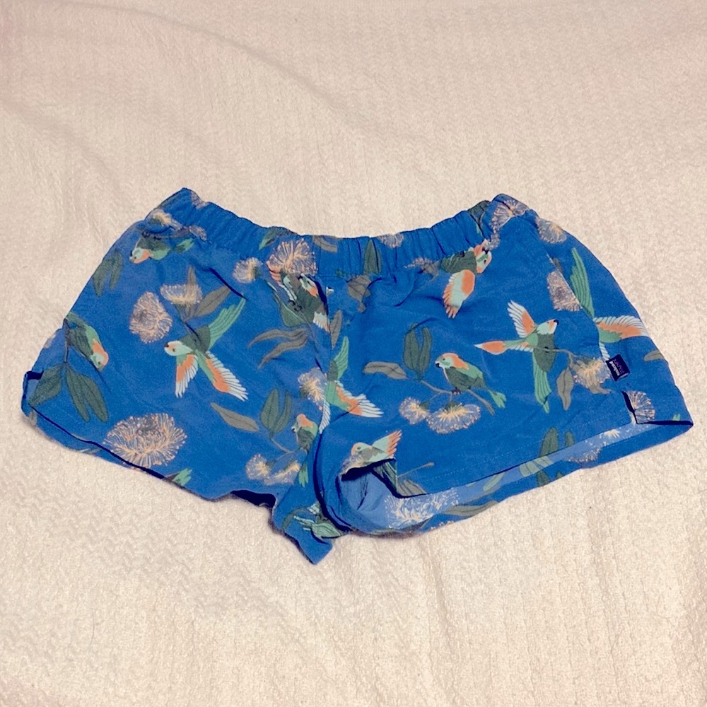Patagonia Baggies w/  🦜 M 3in inseam